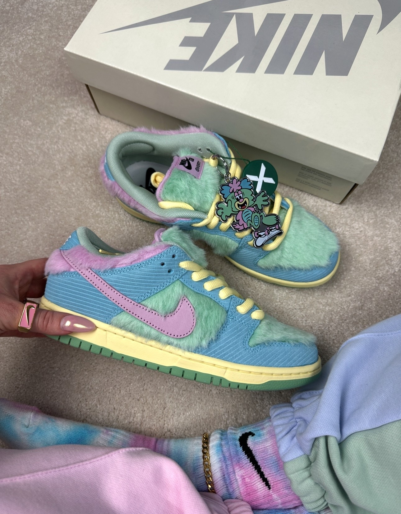 The most perfect pastel sneakers 🍭 Nike SB Dunk Low Verdy Visty🩷

#LTKStyleTip #LTKSeasonal #LTKShoeCrush