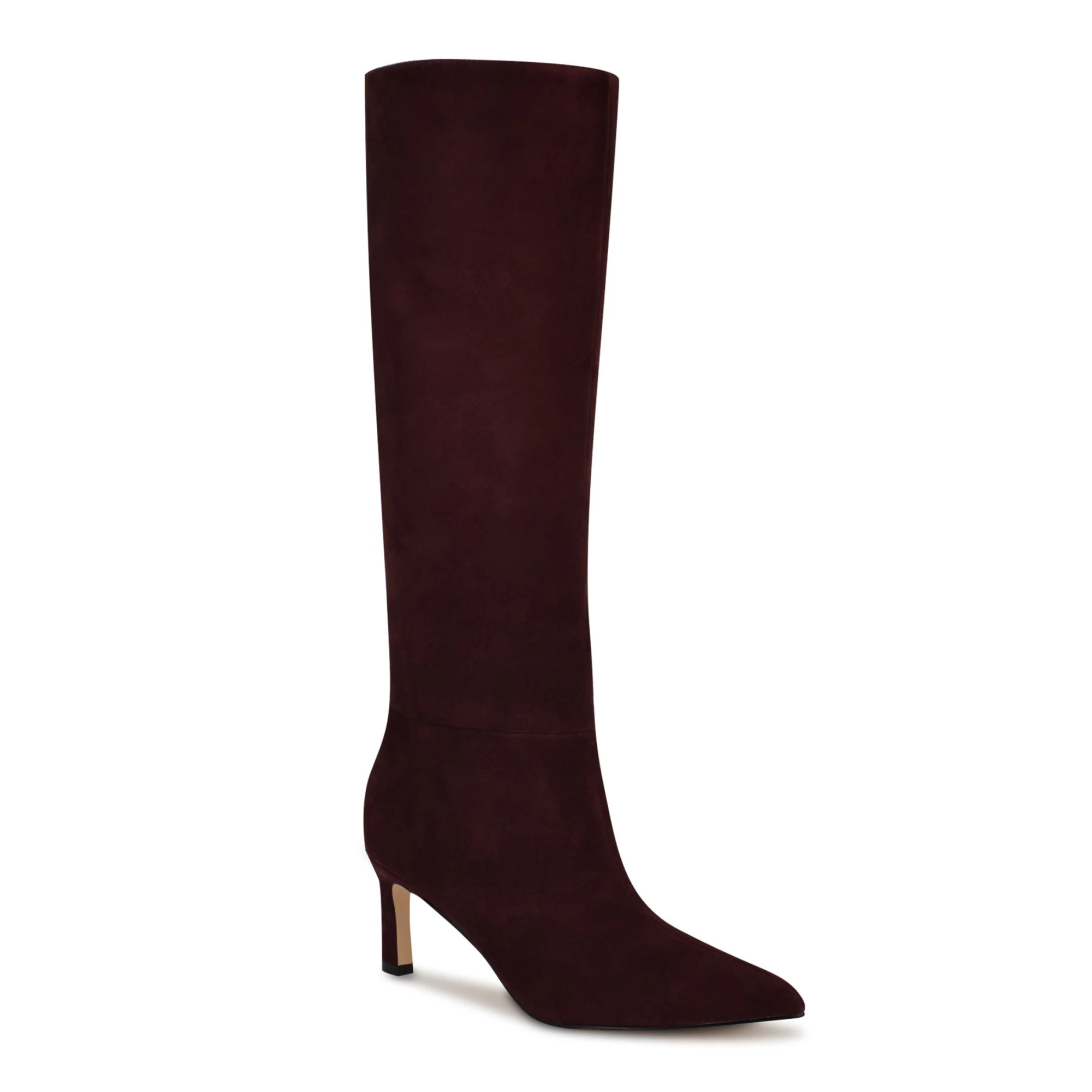 Women's Lorthey Dress Boots - Red Suede | Nine West | Nine West (US)