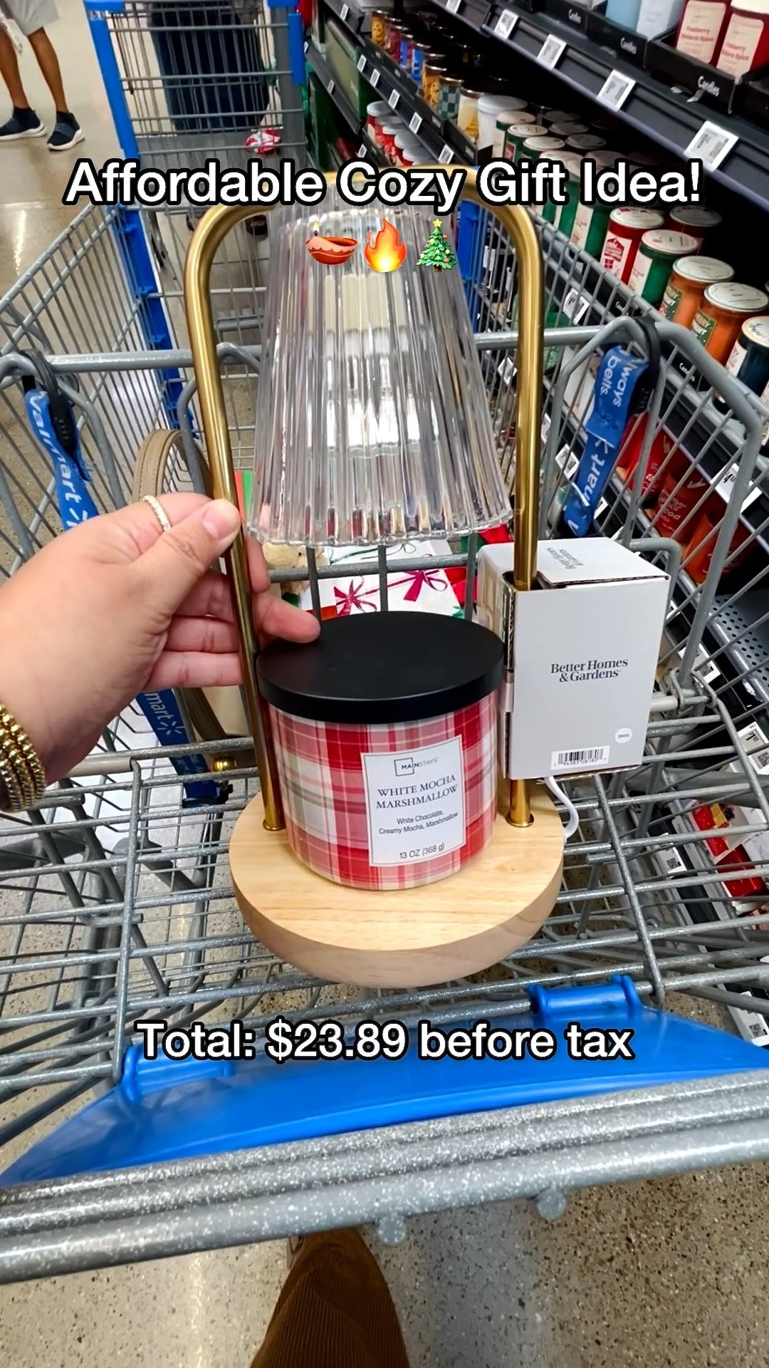 An affordable, cozy gift idea for the homebody on your list, or anyone that loves all the cozy vibes!
Teacher gifts, white elephant gifts, gift ideas for her. #walmart 

#LTKGiftGuide #LTKHoliday #LTKHome