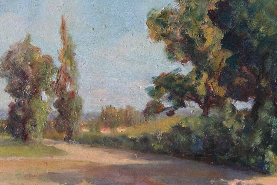 Lot of 3 French Landscape Oil Paintings Forest Oil Painting - Etsy | Etsy (US)