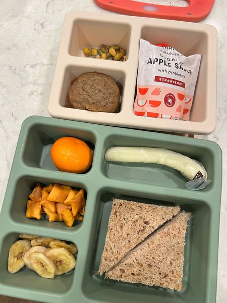 Food grade safe silicone bento boxes for snacks and lunches! Dishwasher safe as well. I have had ours for over two years now.

#LTKbaby #LTKhome #LTKkids