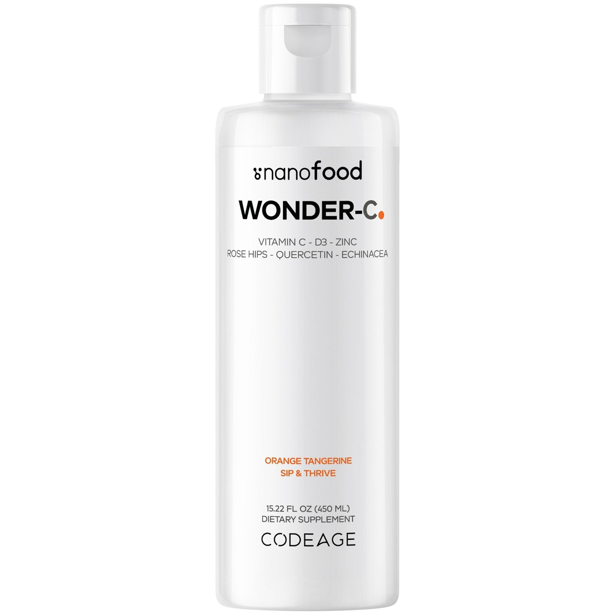 Codeage Nanofood Wonder-c Liposomal Vitamin C Liquid Supplement - 16 fl oz | Macys (US)