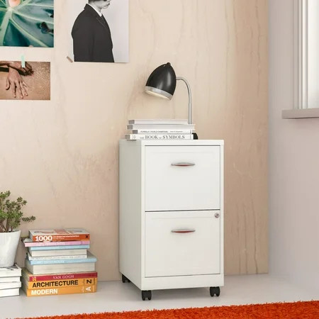Gigi 2-Drawer Mobile Vertical Filing Cabinet : 24.5 Primary Material: Steel | Walmart (US)