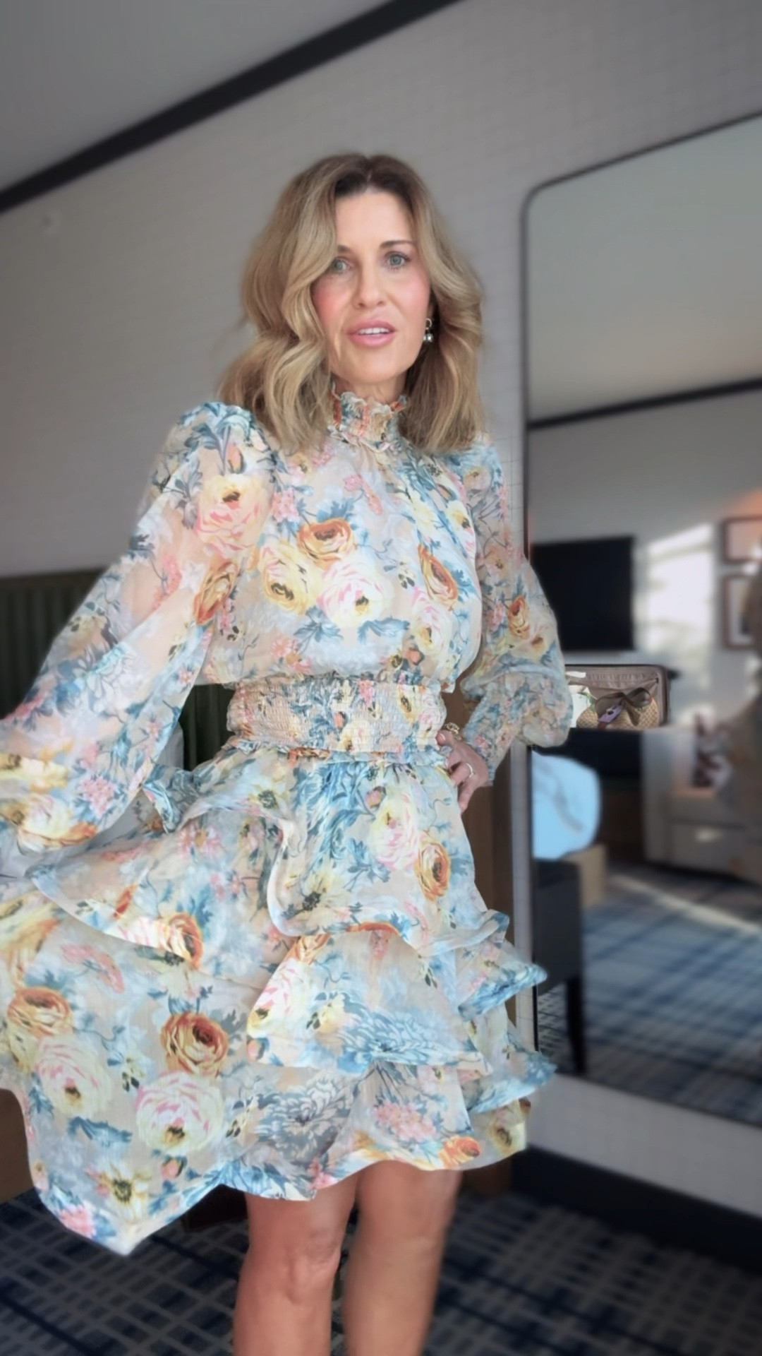 Size small in the Elliatt dress 

#LTKCon #LTKOver40 #LTKStyleTip