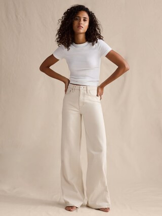 The Icon Classic Wide-Leg Jean | Banana Republic (CA)