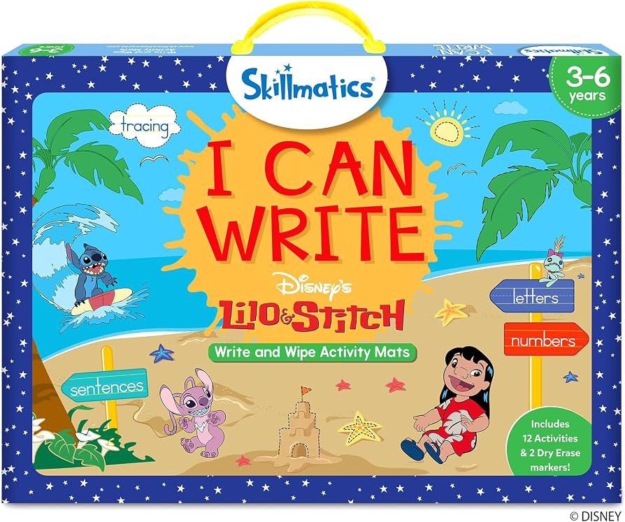 Skillmatics Preschool Learning Activity - I Can Write Disney's Lilo & Stitch, Educational Game fo... | Amazon (US)