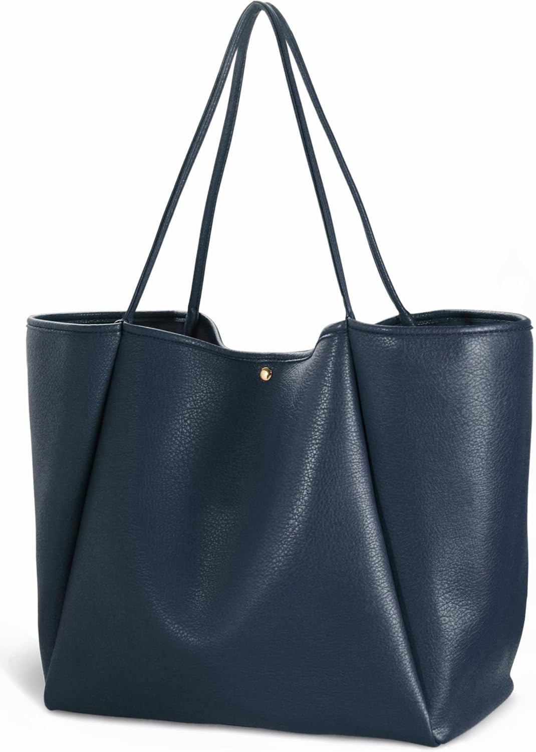 Oversize Pu Leather Tote Women Weekender Bag Shopper Handbag Travel Purse | Amazon (US)