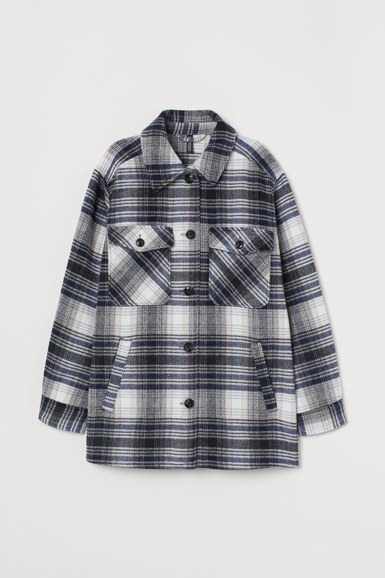 Oversized Shirt Jacket | H&M (US + CA)