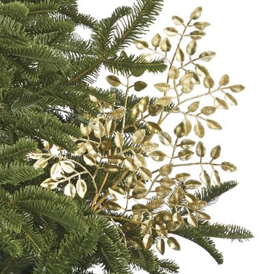 Glitter Ficus Stems, Set of Six | Frontgate