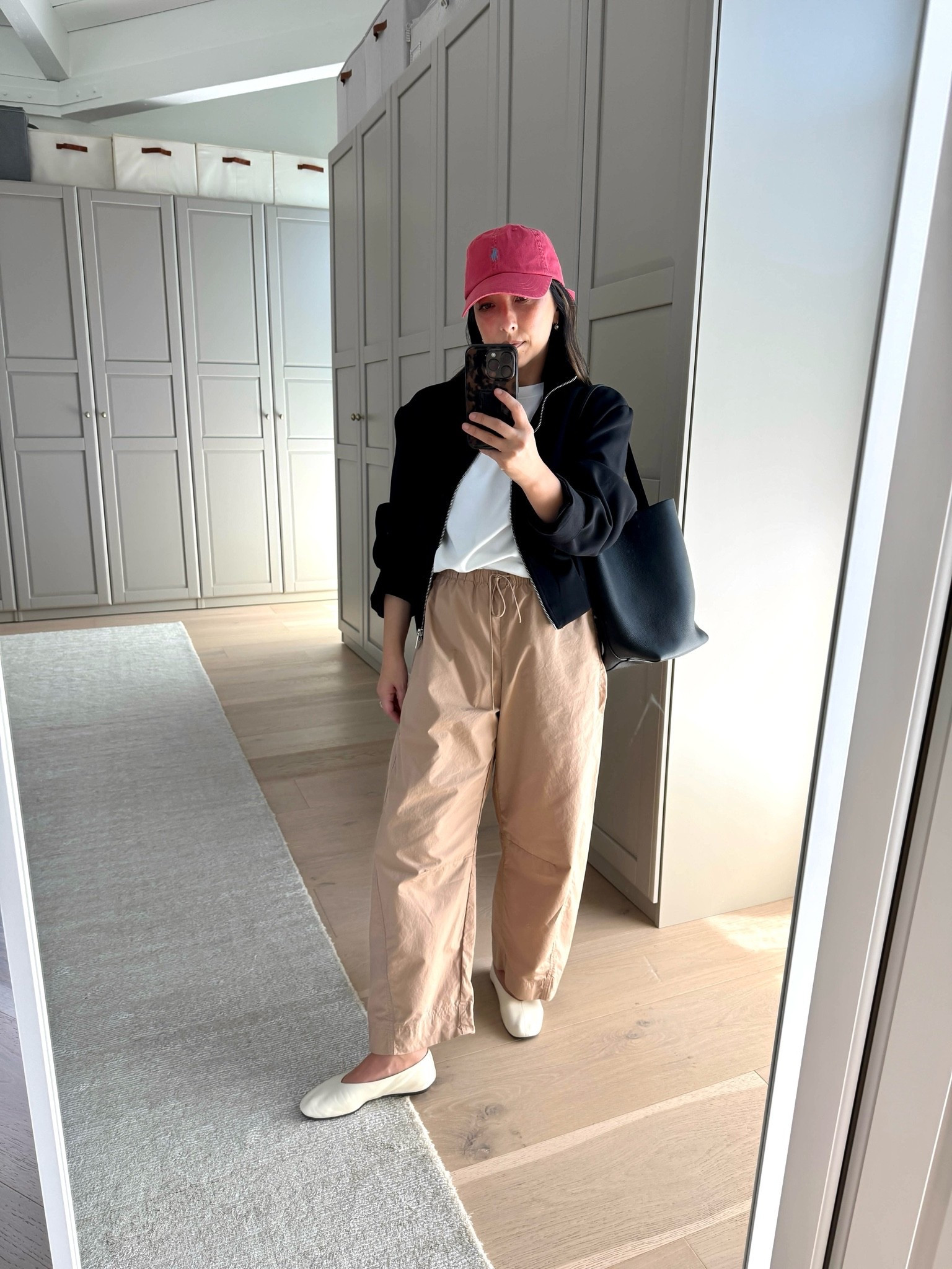 Zara funnel neck jacket worn casually. This is such a good jacket! 

Zara jacket small
Aritzia tee medium
Reformation pants petite small - shrink after wash and dry. Regular length could be there better option. 
Reformation flats 5
Quince bag small
Electric Picks earrings
Dorsey James necklace 15”

#LTKmomlife #LTKOver40 #LTKPetite