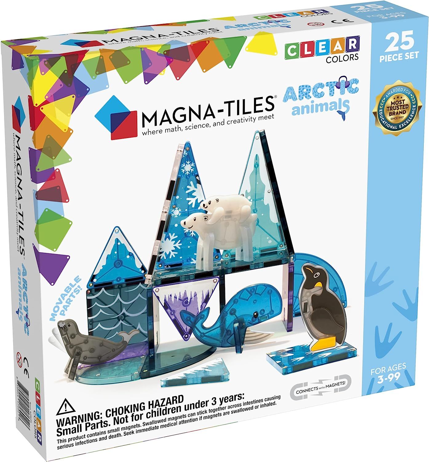 Magna-Tiles® Arctic Animals 25 Piece Set | Amazon (US)