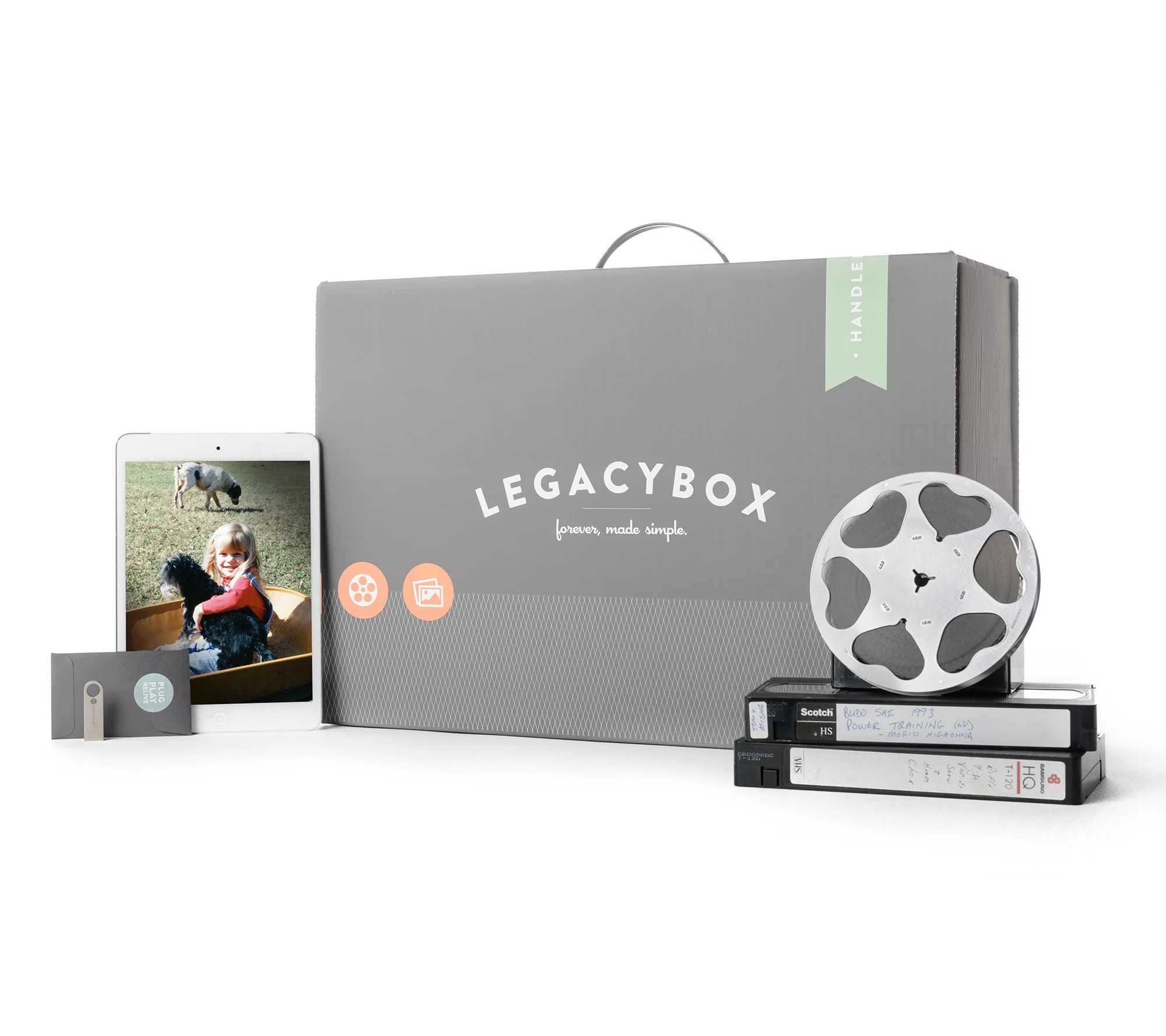 Legacybox 8-Piece Family Set Photo & Video Conversion Kit | QVC