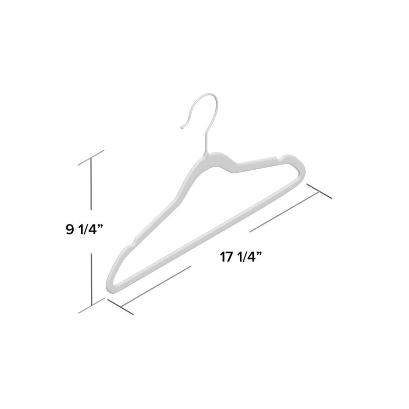 Anita Velvet Non-Slip Standard Hanger for Dress/Shirt/Sweater | Wayfair North America