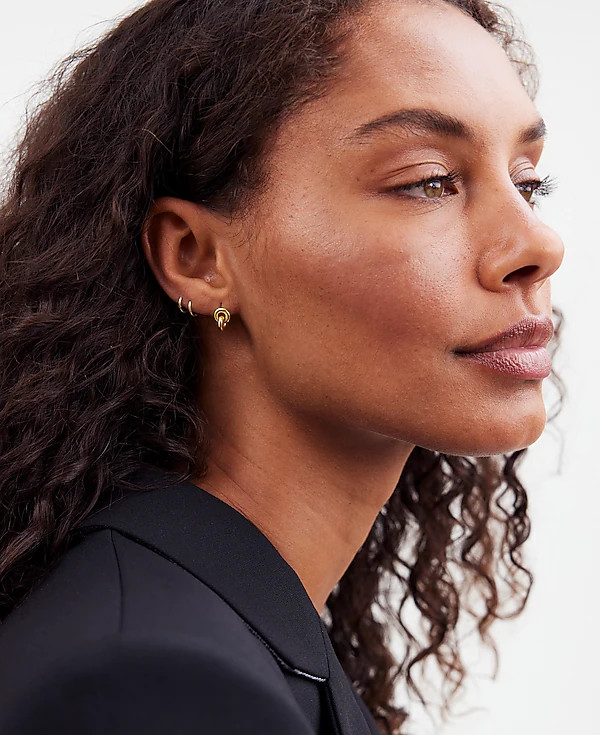 Chunky Donut Drop Stud Earrings | Madewell | Madewell