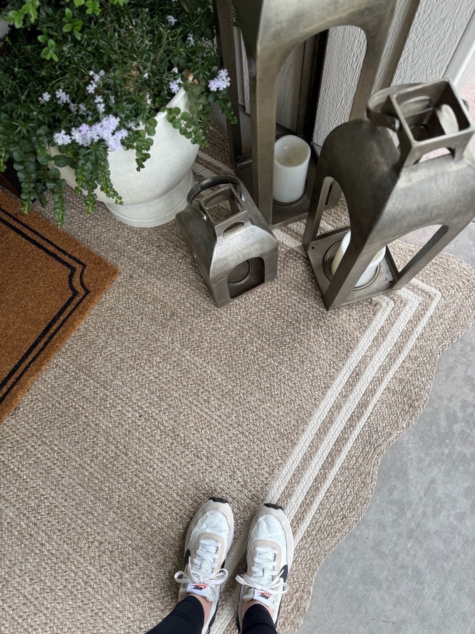 My favorite pillar cast aluminum lanterns are back in stock in ALL SIZES and both colors! I have multiple sets in the gold/brass and black. These were a top seller all last spring and summer and sold out constantly! They’re heavy and sturdy so great for year round! 

#LTKHome