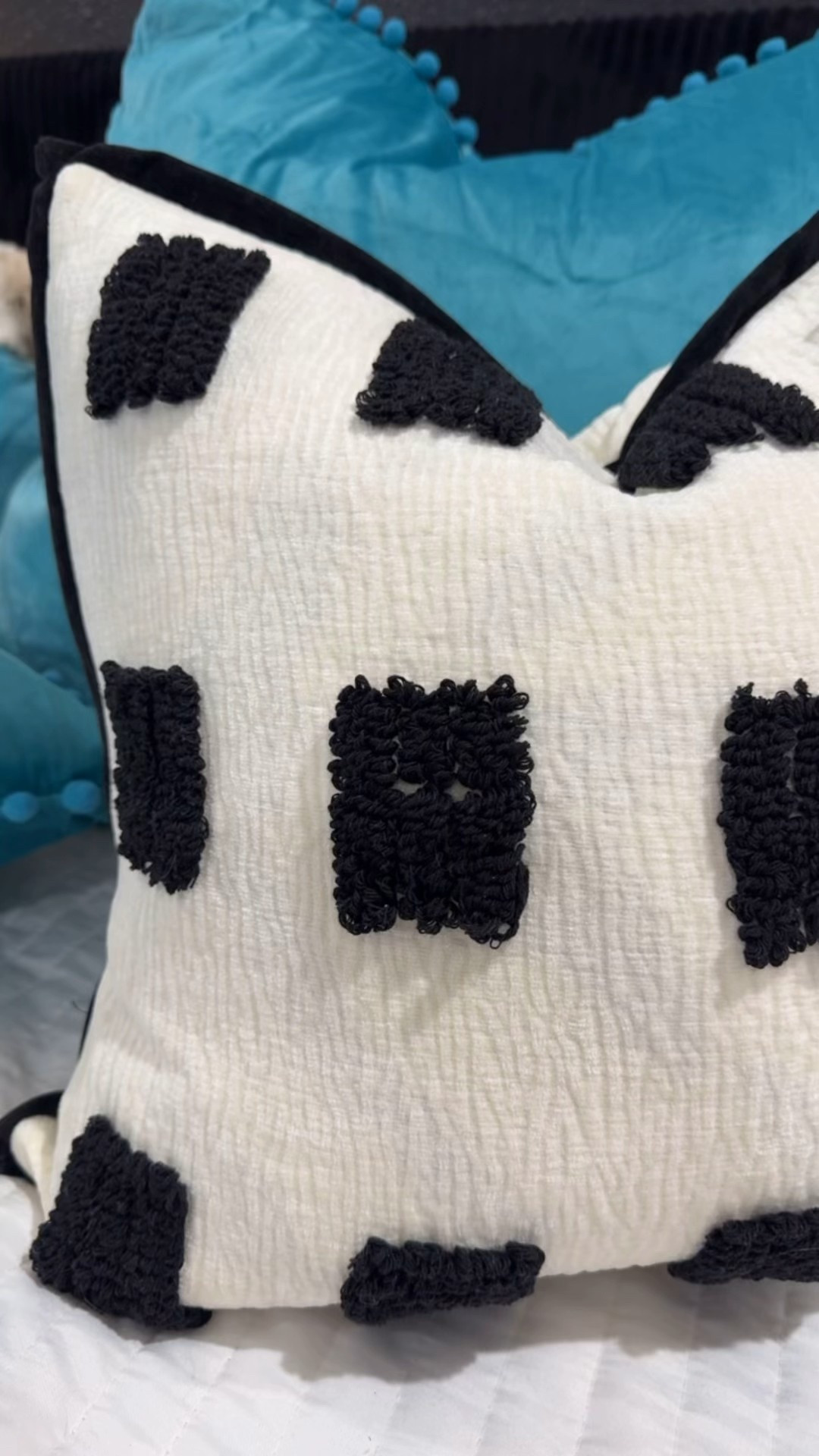 Amazon, we salute you. These pillows look way more expensive than they were! And always use down or down alternative pillow inserts for that karate chop designer vibe  

#LTKFindsUnder50 #LTKHome