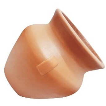 Style Selections 16-in W x 15-in H Orange Clay Indoor/Outdoor Planter | Lowe's