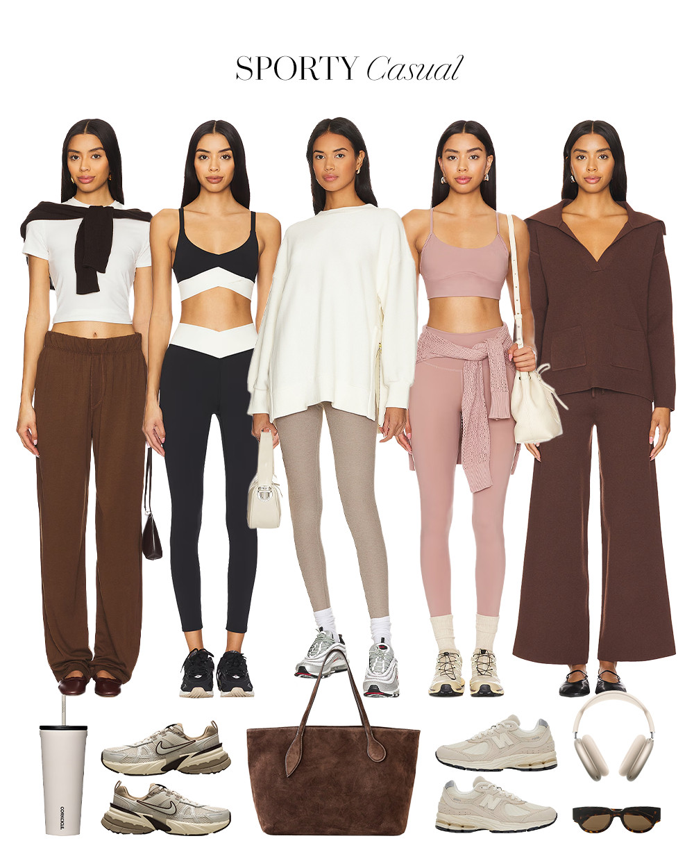 Sporty Casual 🤍 

 #LTKActive #LTKStyleTip #LTKFitness