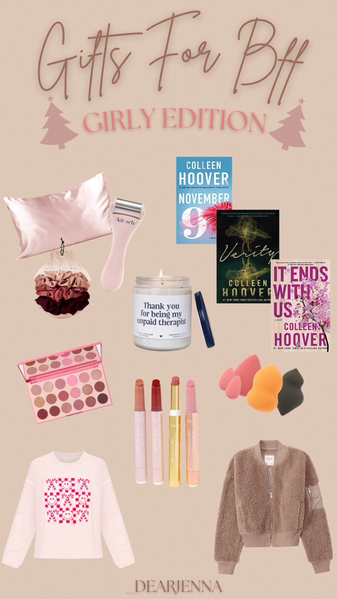 Gifts for your BFF, girly edition! Makeup, books and cozy sweaters, what could be better? Affordable and budget friendly! What’s next? 

#LTKHoliday #LTKCyberweek #LTKunder50