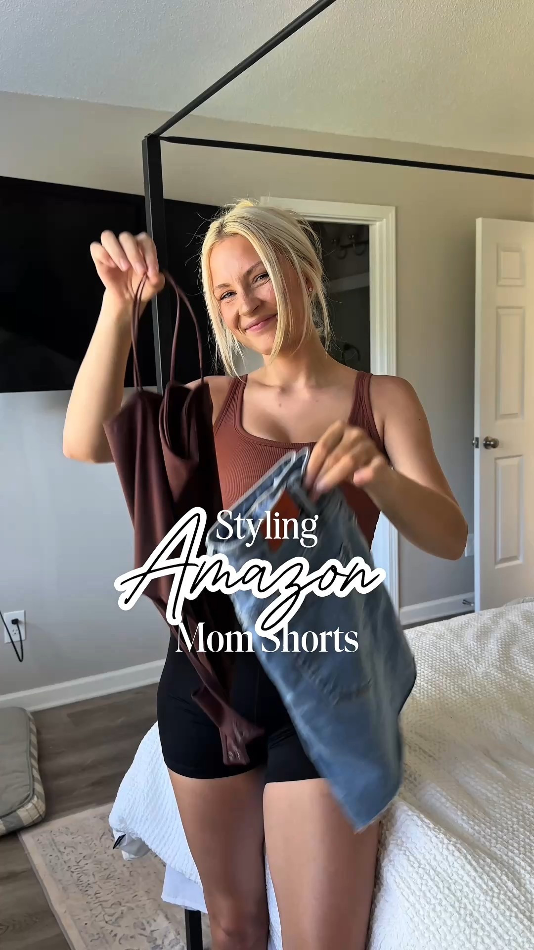Easy and basic mom fit in my new favorite mom shorts from Amazon! 🫶🏼🪩The perfect stretch in the waist, coverage around your bootay, and super affordable! Shop the link in my bio to head to my Amazon store front! 
•
•
•
•
#amazon #amazonfinds #momfit #momoutfit #basicstyle #casualchicstyle #casualoutfits #boymom 

#LTKSeasonal #LTKFindsUnder100 #LTKSummerEdit