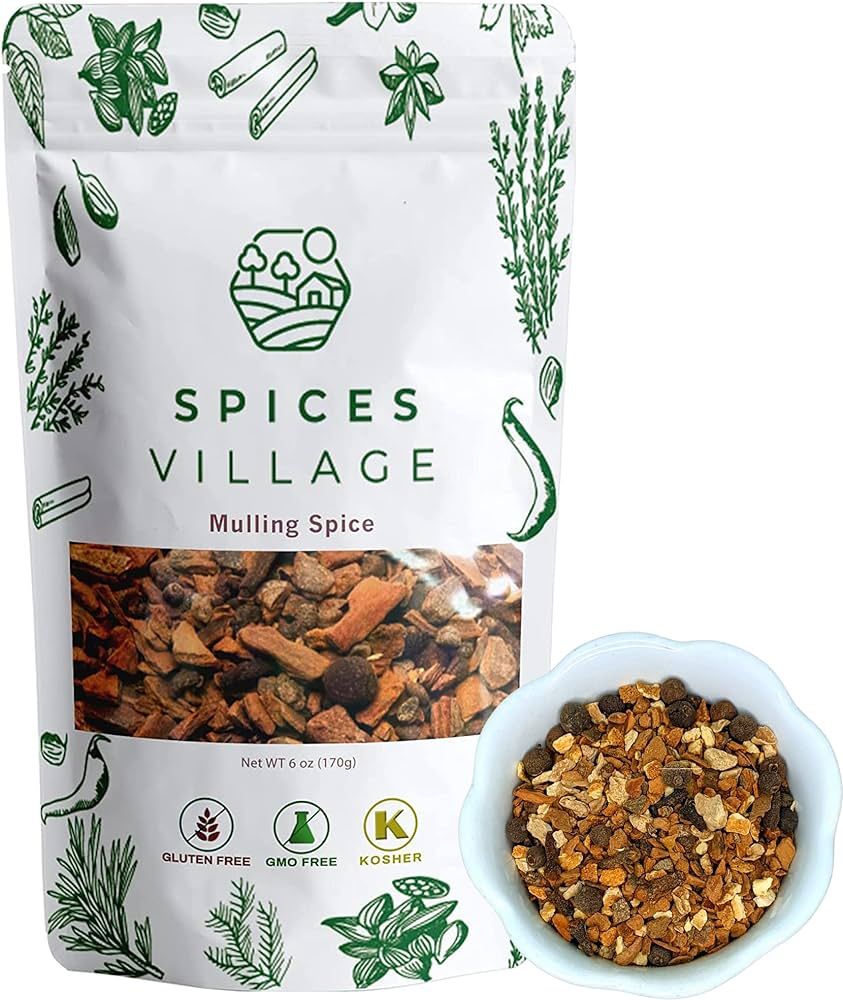 SPICES VILLAGE Mulling Spice [ 6 oz ] – Traditional Mulling Spices, Mulled Wine Spices, Mulled ... | Amazon (US)