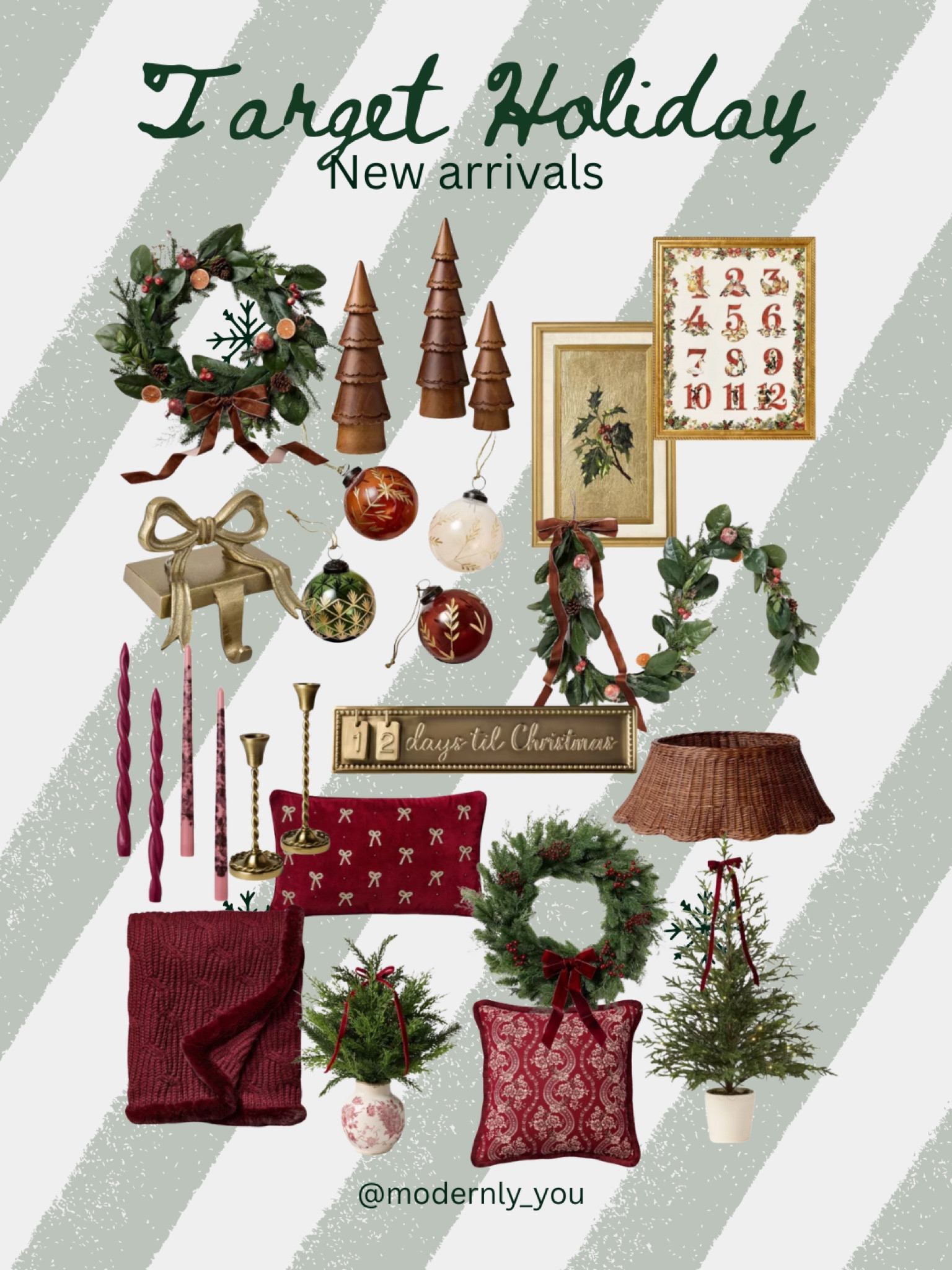 The Holiday season is here! Hearth & Hand with Magnolia + Threshold with Studio McGee has released their new Christmas decor line & it is stunning! Red, green, gold & cream is the theme for 2026! 

#TargetChristmas
#TargetHome