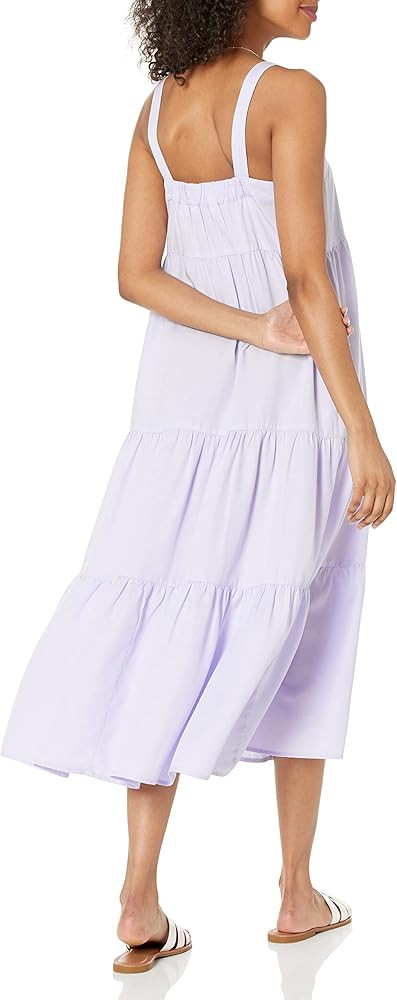 The Drop Women's Britt Tiered Maxi Tent Dress | Amazon (US)