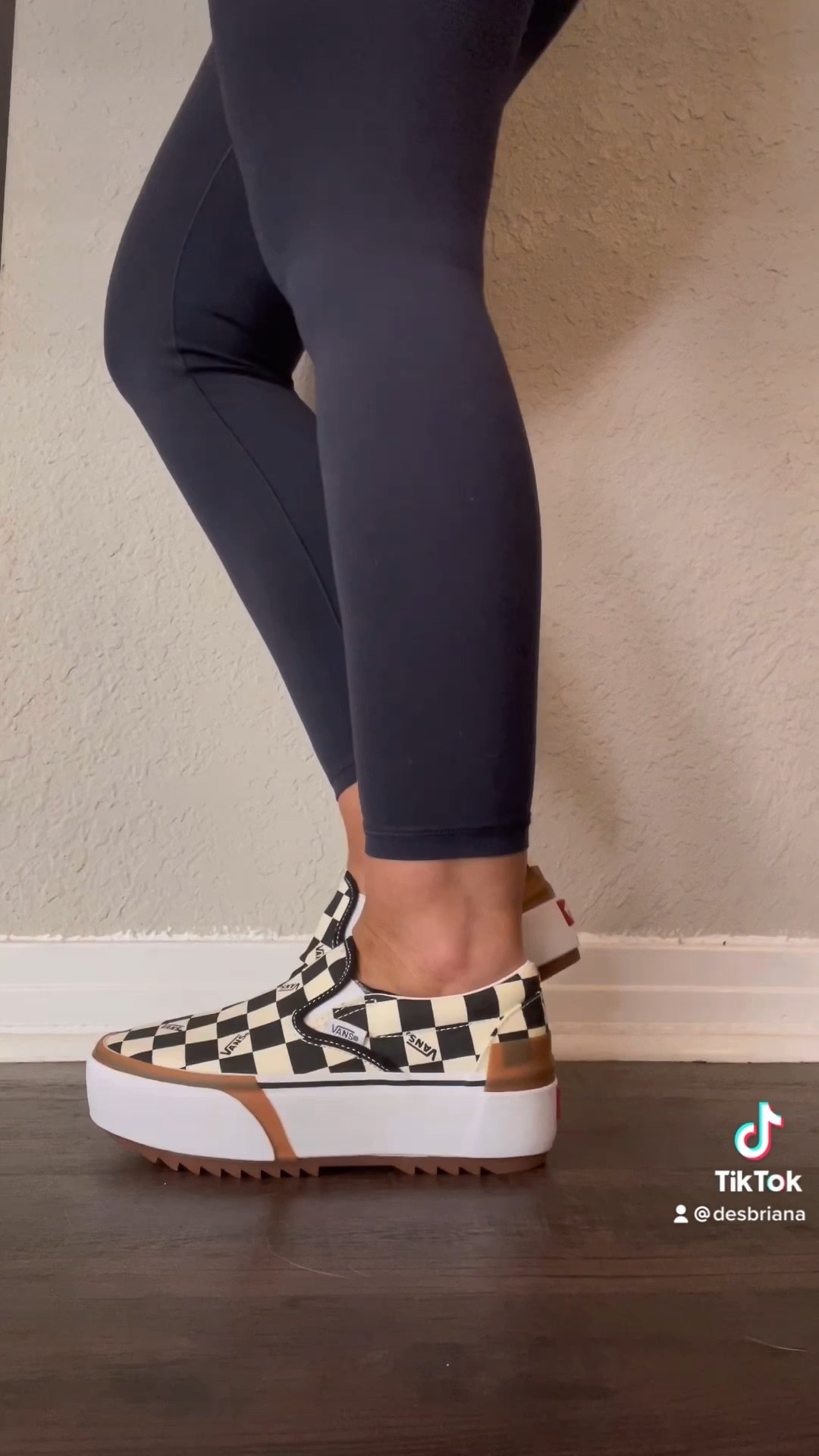 Checkerboard Slip-On Stacked