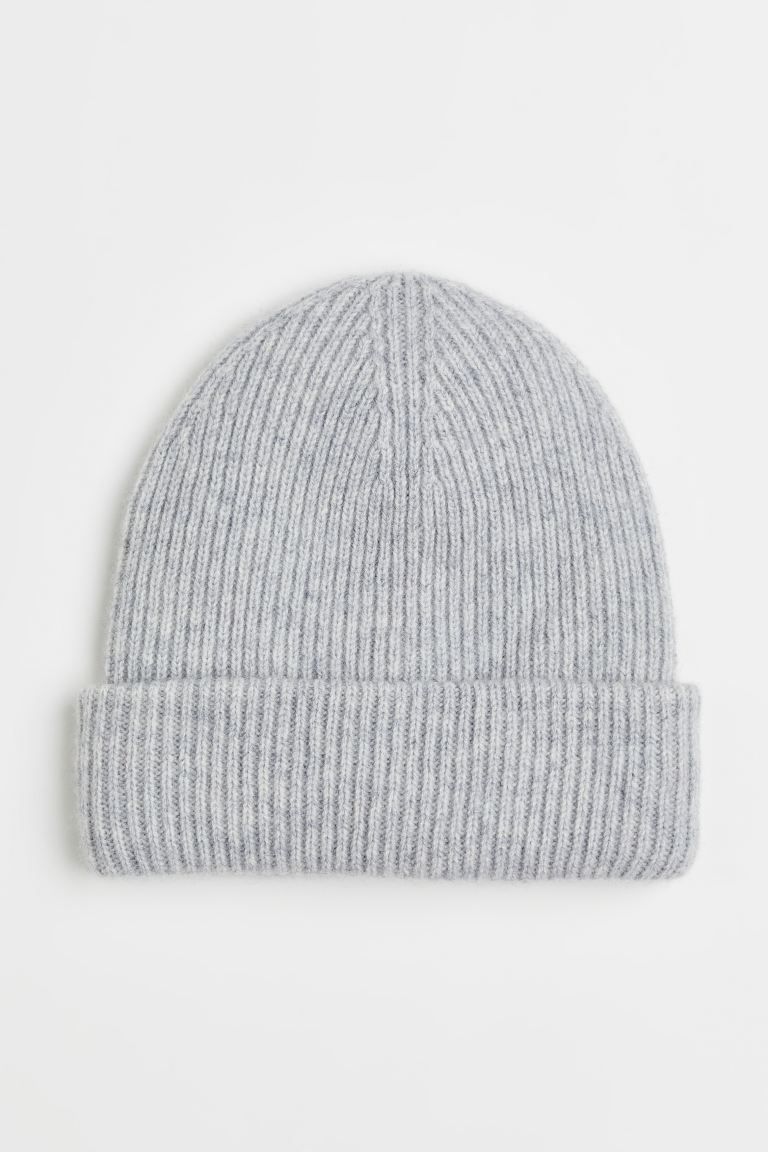 Knitted cashmere hat | H&M (UK, MY, IN, SG, PH, TW, HK)