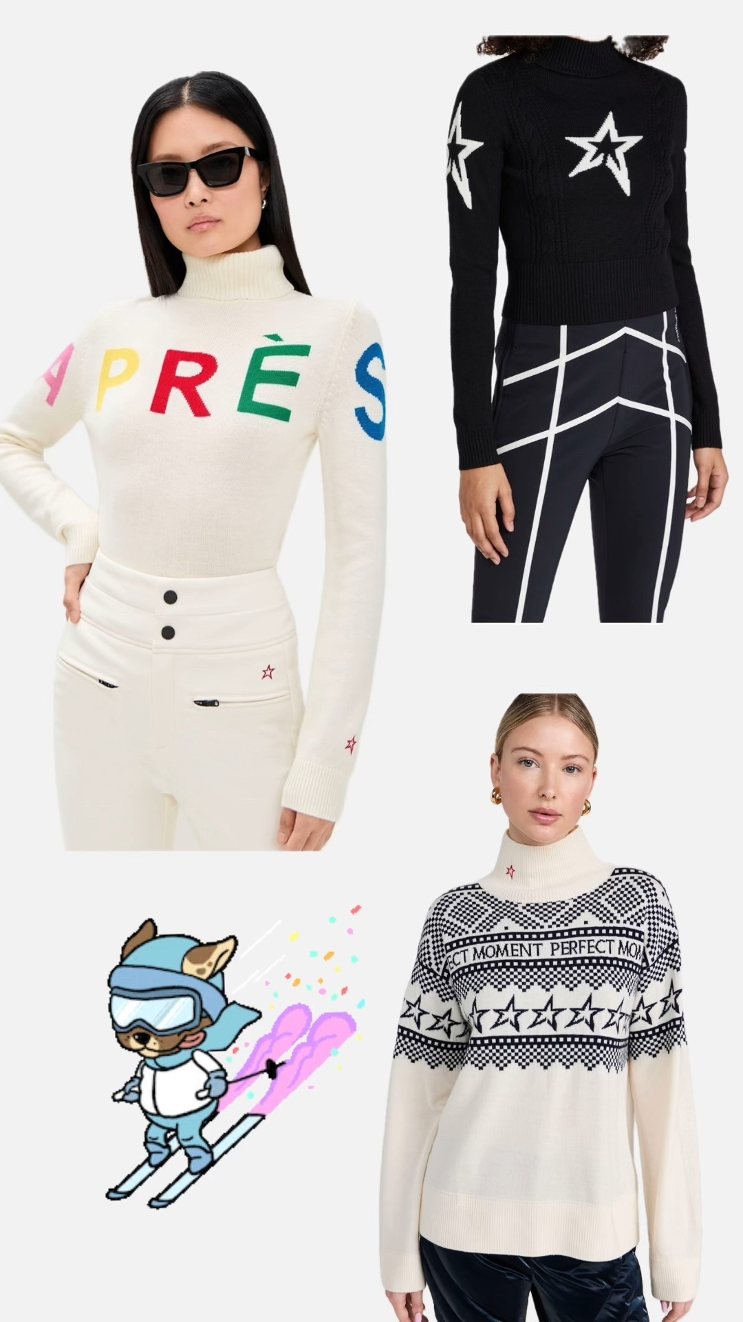 For the fashionable Apres ski — daily edit cover from Found by Em