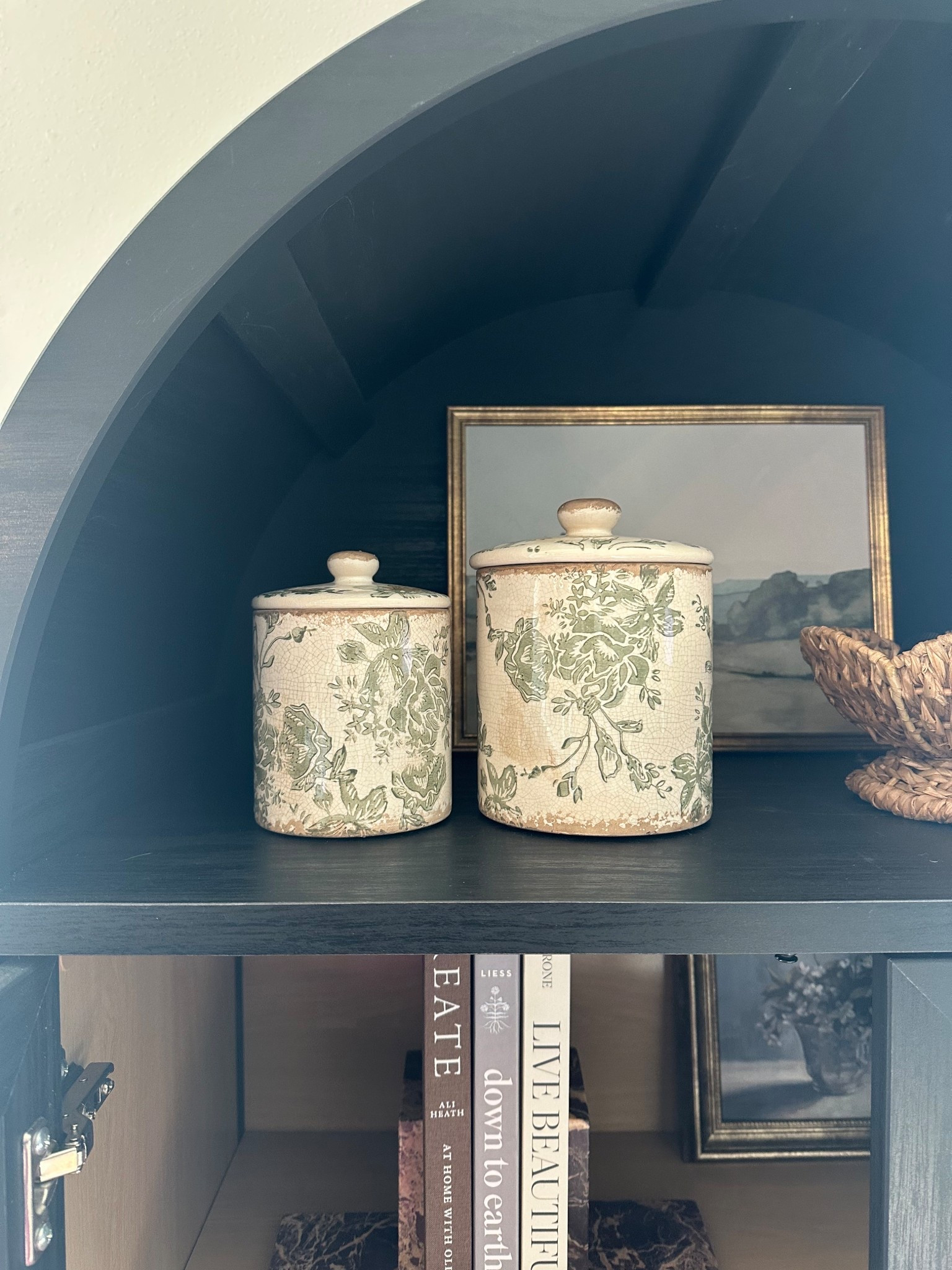 Loving these distressed canisters from magnolia for spring! 

#LTKHome #LTKSeasonal