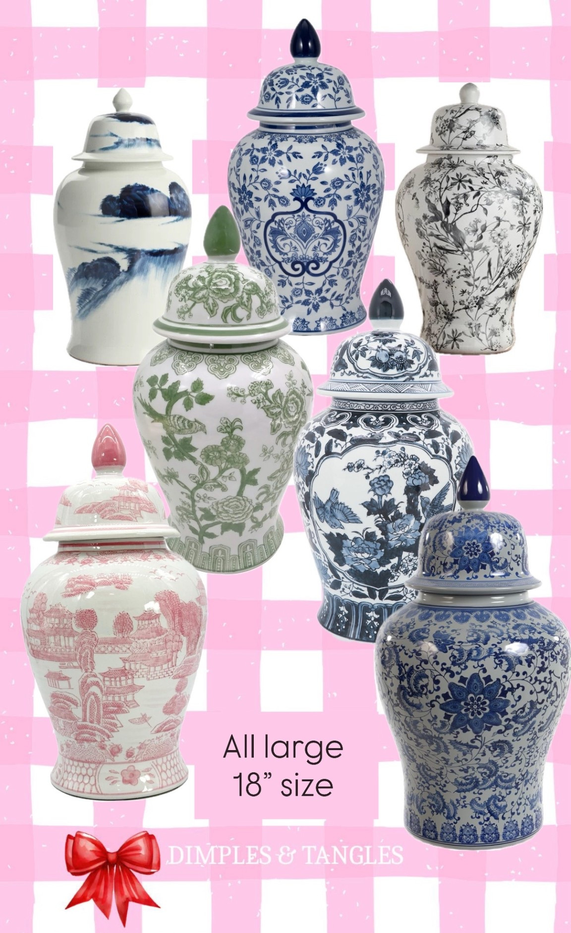 Large 18” temple jars

#LTKGiftGuide #LTKHome #LTKFindsUnder100