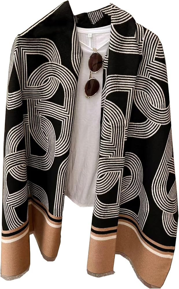 FairyCity Pashmina shawl wraps for women Winter Warm blanket Scarf Soft Cashmere Long Large Scarv... | Amazon (US)