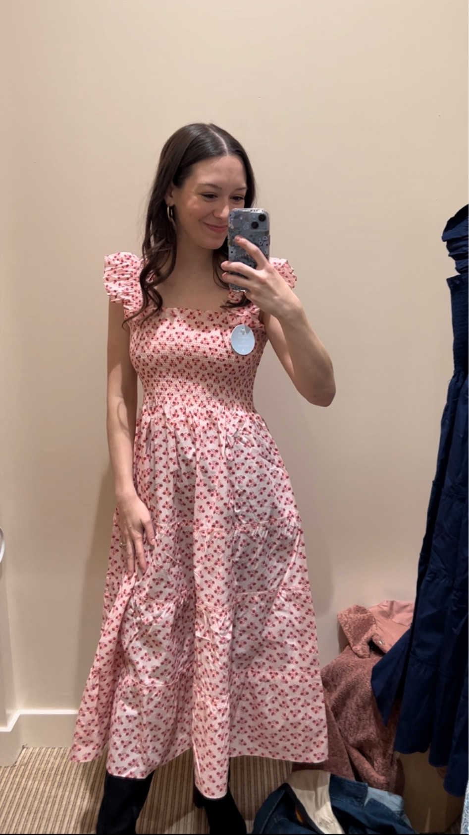 Fell in love with this pink Ellie Nap Dress at the Hill House Home store in NYC! 