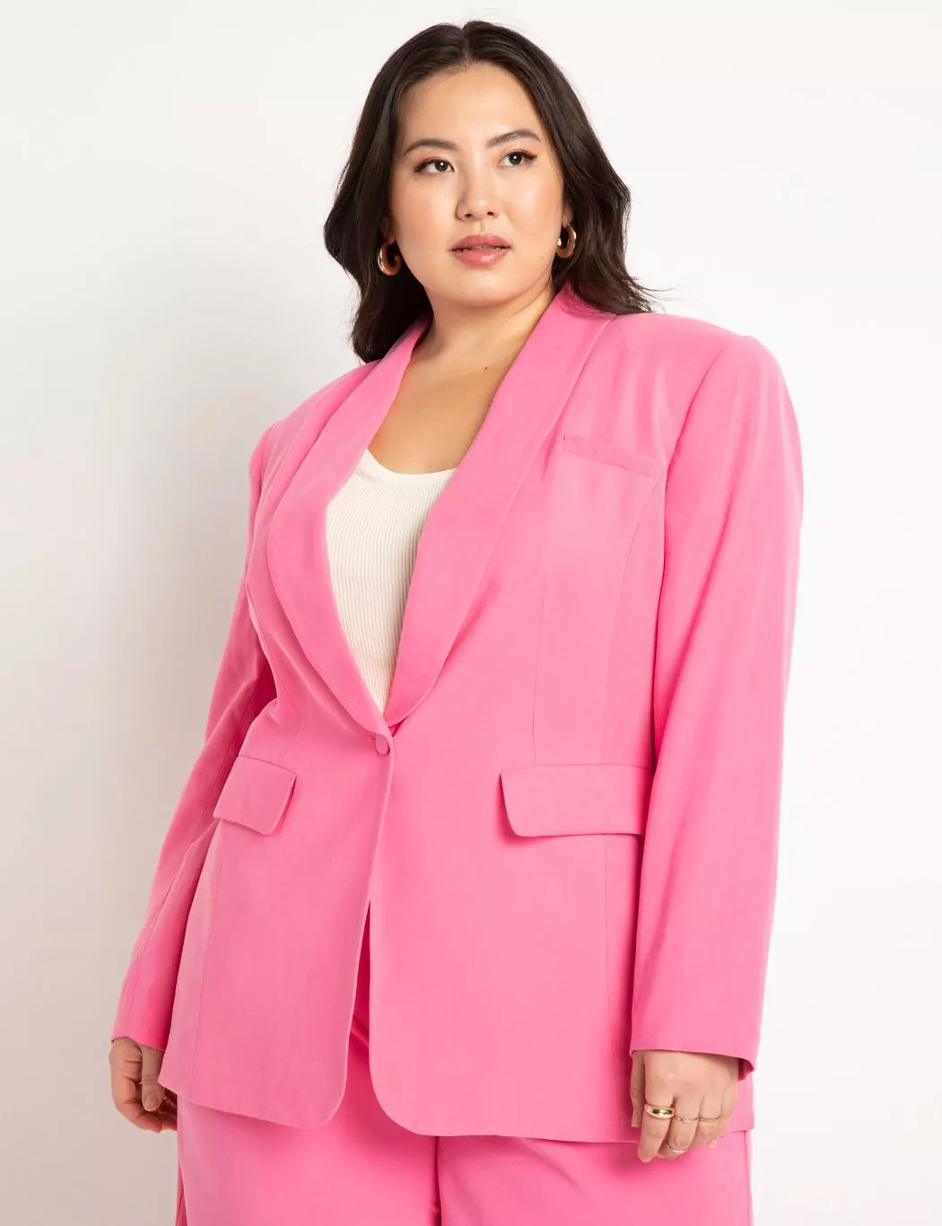 Shawl Collar Blazer | Eloquii