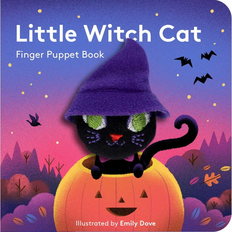CHRONICLE BOOKS: Little Witch Cat: Finger Puppet Book (Hardcover) | Walmart (US)