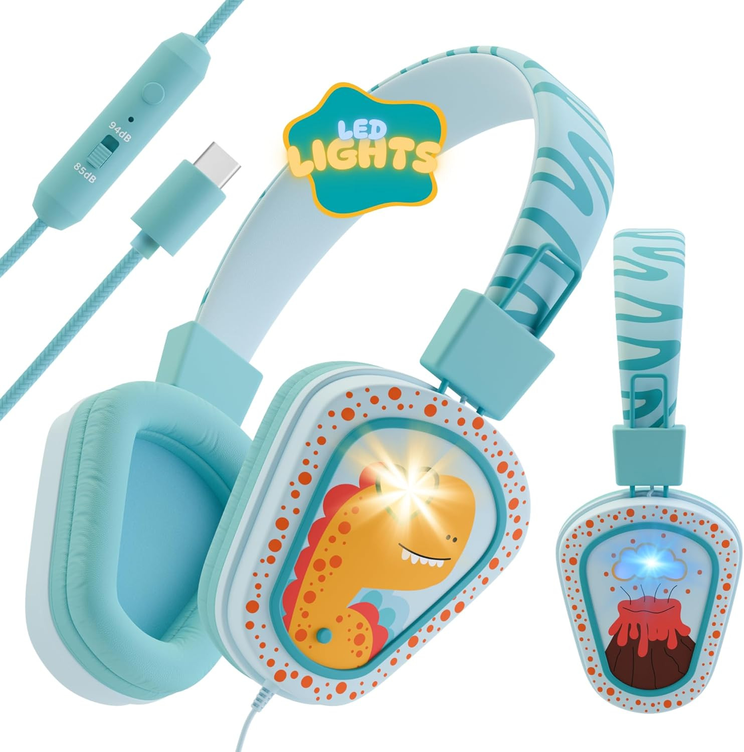Kidrox® Toddler Baby Headphones (1-7 years old) for Kids, Durable & Flexible Headphones for Kids... | Amazon (UK)