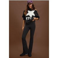 Stradivarius Flared leggings Black L | Stradivarius (UK)