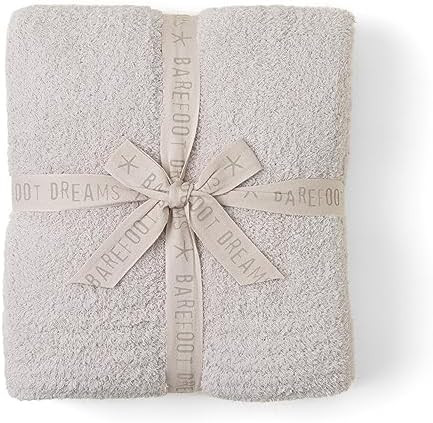 Barefoot Dreams CozyChic Throw, Stone 54" x 72" | Amazon (US)