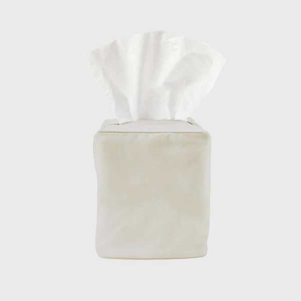 Personalized Cotton Tissue Box Cover | Weezie Towels | Weezie Towels