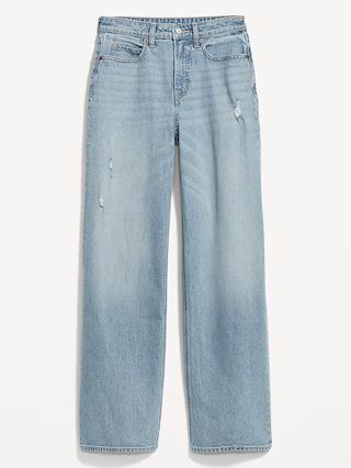 Curvy Extra High-Waisted Wide-Leg Jeans | Old Navy (US)