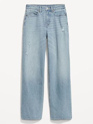 Curvy Extra High-Waisted Wide-Leg Jeans | Old Navy (US)