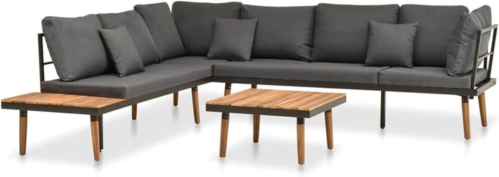 Gecheer 4 Piece Patio Lounge Set, Sun Lounger Patio Chaise Lounge Chair Patio Furniture for Outdo... | Amazon (US)
