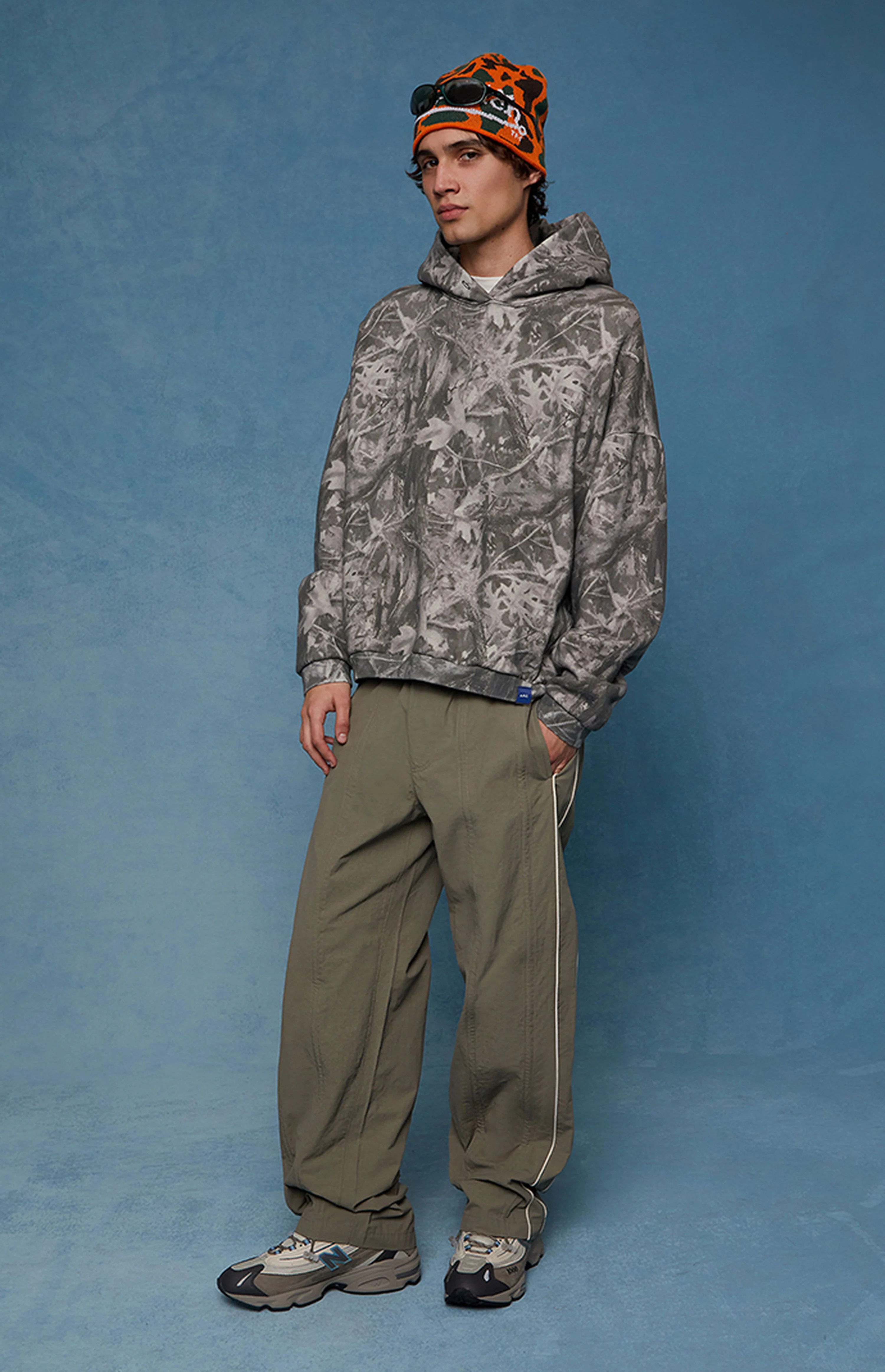 Pacsun Olive Bolton Baggy Track Pants | PacSun