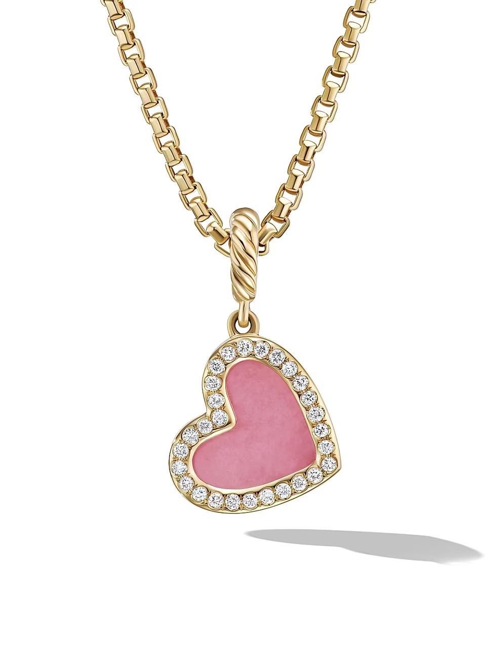 DY Elements Heart Pendant In 18K Yellow Gold | Saks Fifth Avenue