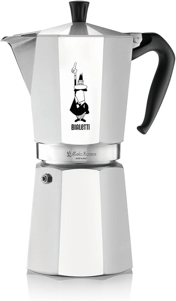 Bialetti - Moka Express: Iconic Stovetop Espresso Maker, Makes Real Italian Coffee, Moka Pot 18 C... | Amazon (US)