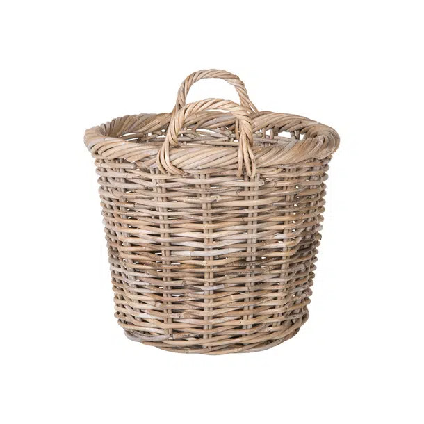 Ayriauna Round Rattan Basket | Wayfair North America