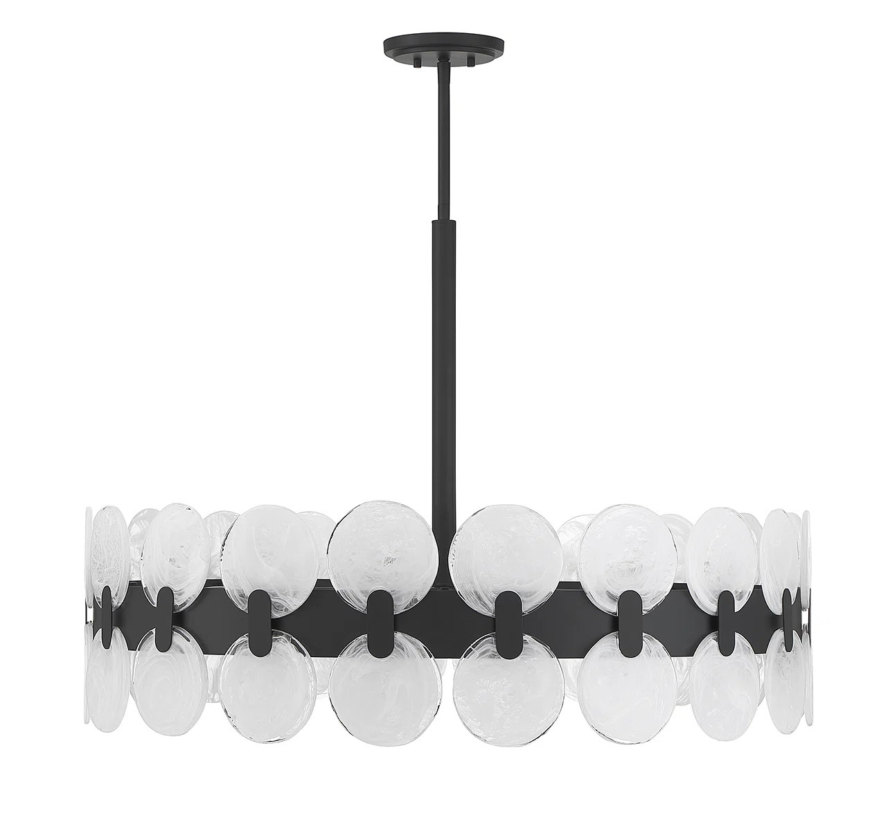 Boca 10-Light Chandelier in Matte Black | Wayfair North America