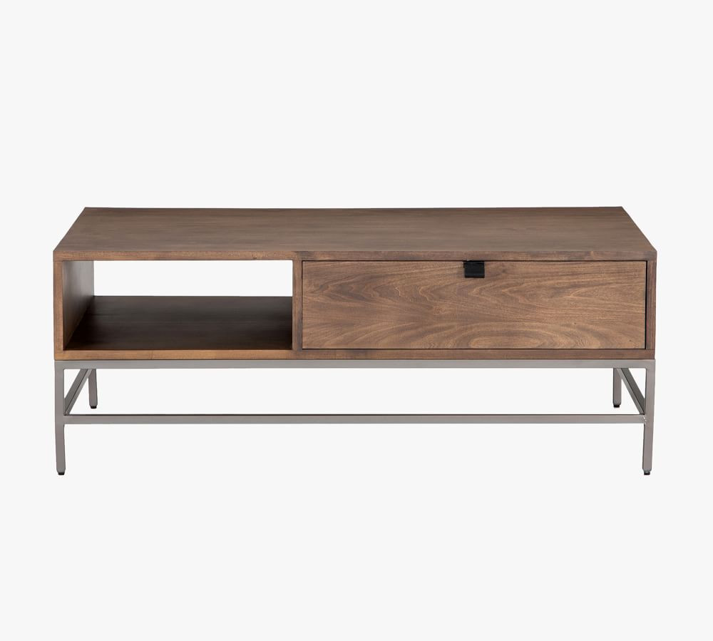 Graham 48" Rectangular Coffee Table | Pottery Barn (US)