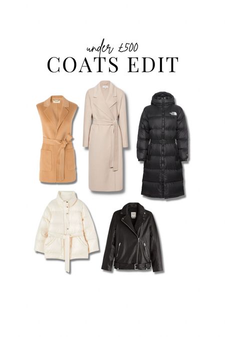 If you fancy a splurge this season on new outerwear, these coats under £500 are so worth it. The fabrics, fit & style are timeless and will last you for years to come  

#LTKstyletip #LTKSeasonal #LTKeurope